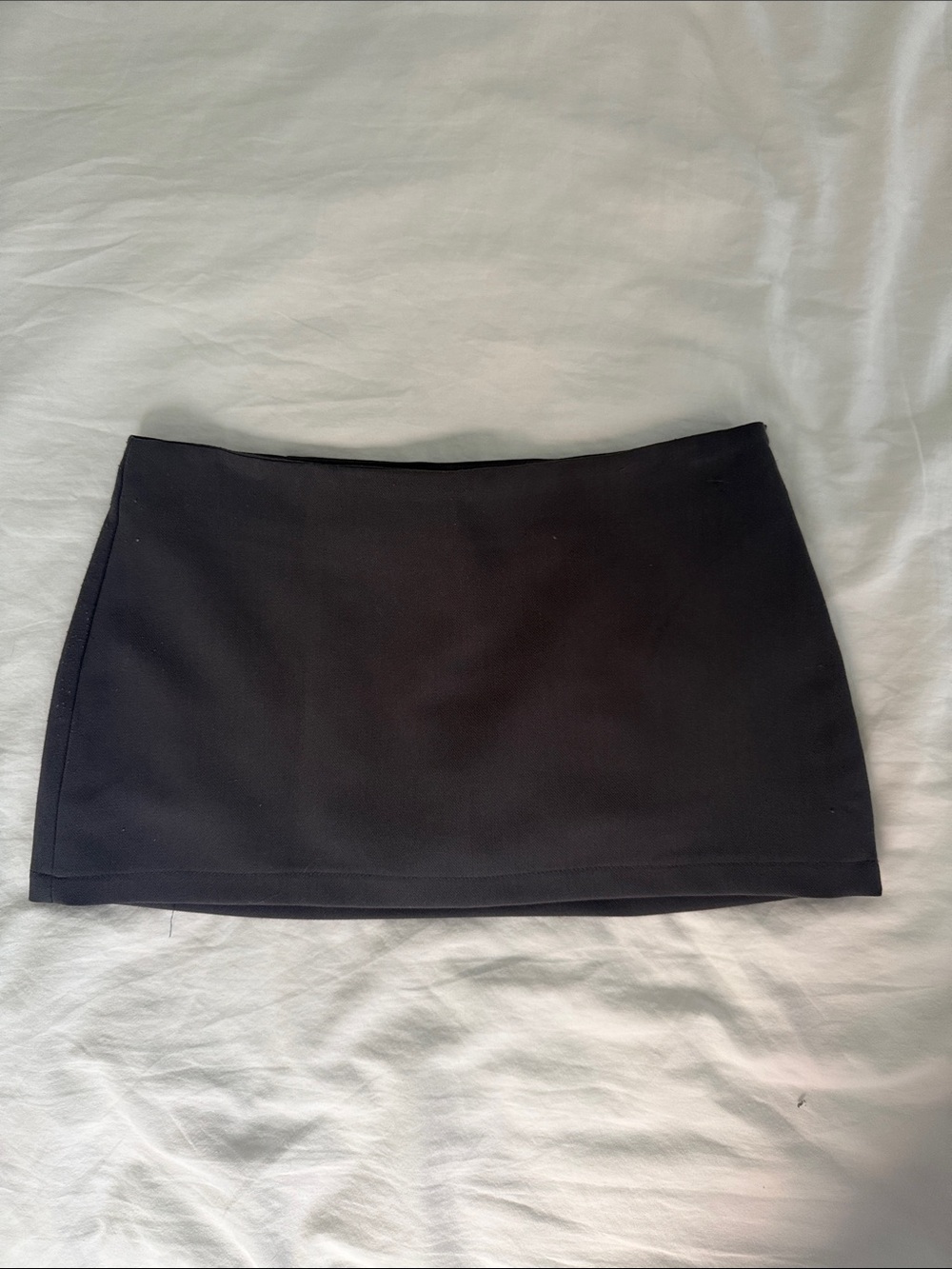Edikted Dark Grey Women’s Mini Skort Classic Straight Cut